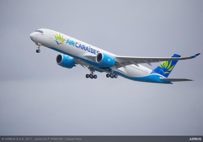 Le plan de vol de Corsair pour les Antilles - Guadeloupe la 1ère