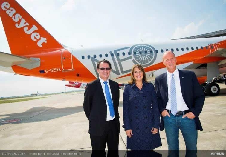 Airbus livre le premier A320neo d'Easyjet
