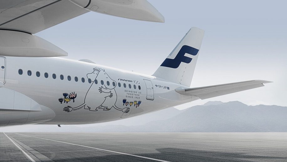 FIN Finnair centenary livery LWP Moomin 4 e1698838388168