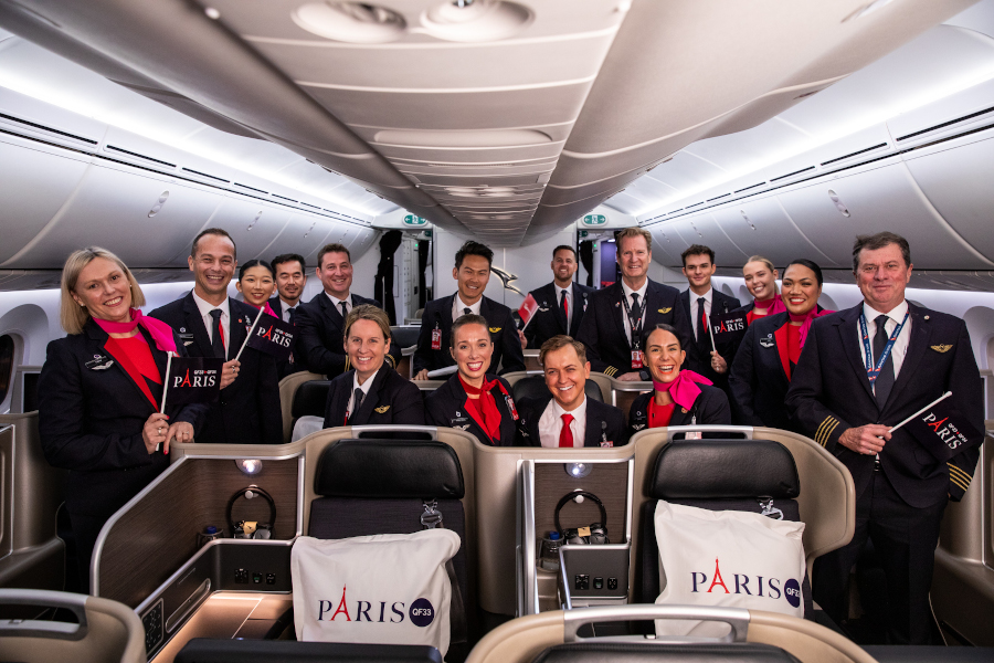 Qantas lance un vol direct entre Paris et Perth en Australie