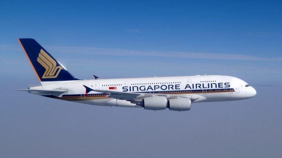 Un avion de Singapore Airlines