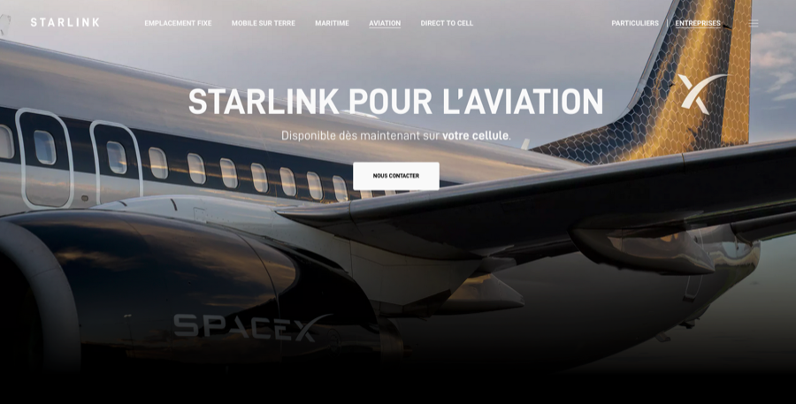 American Airlines choisit Starlink