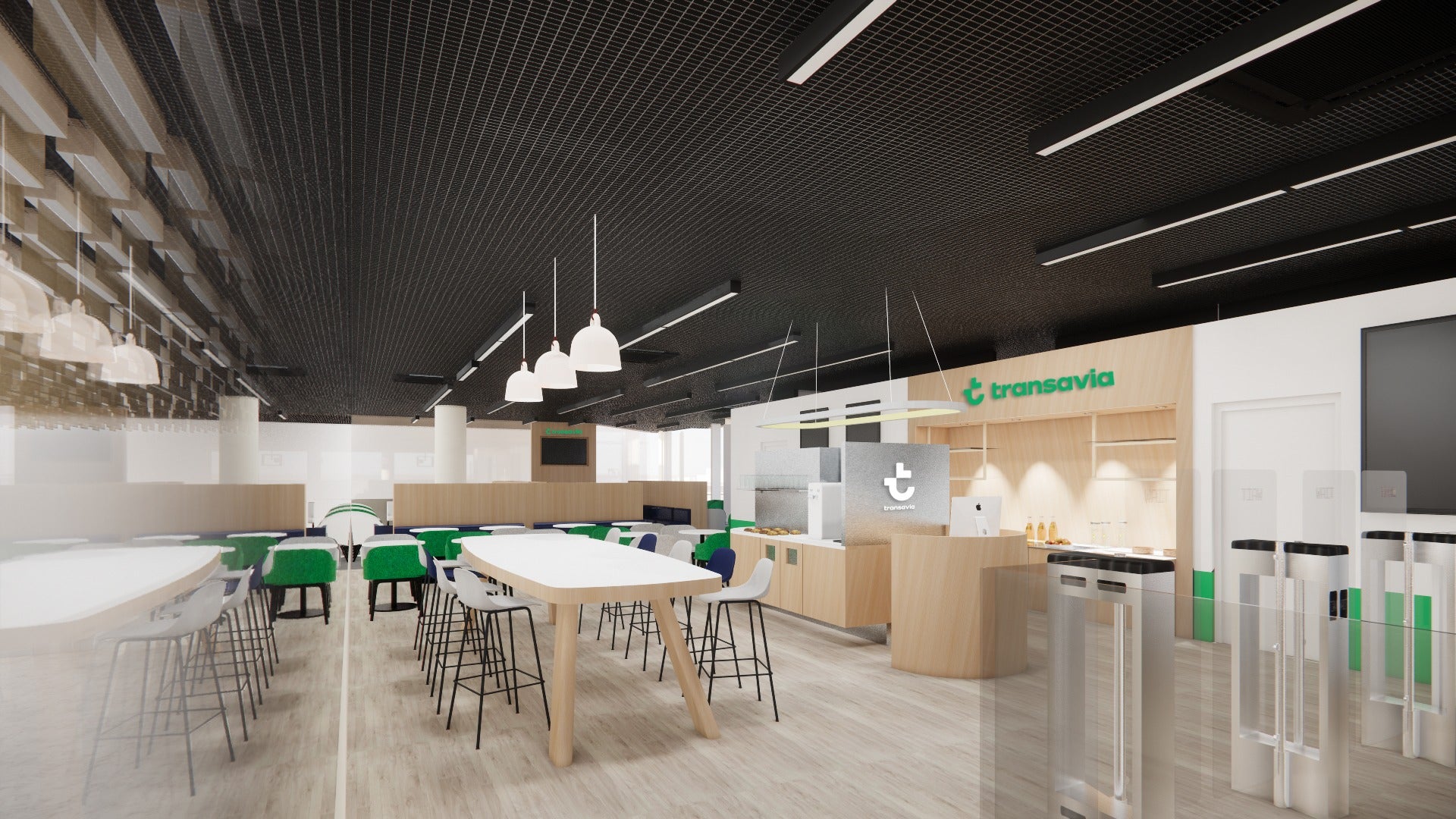 Transavia ouvre un salon à Orly