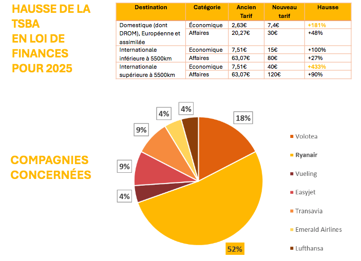 Aérien : le secteur demande de baisser les taxes