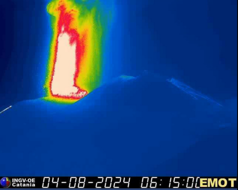 L'Etna est entré en éruption