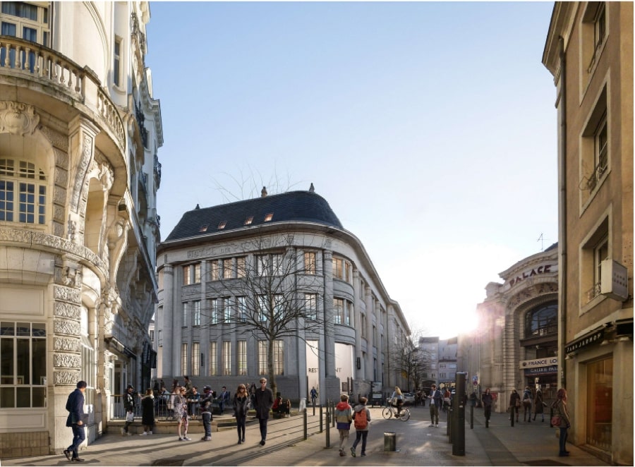 L’ancienne poste à Angers va être transformée en hôtel