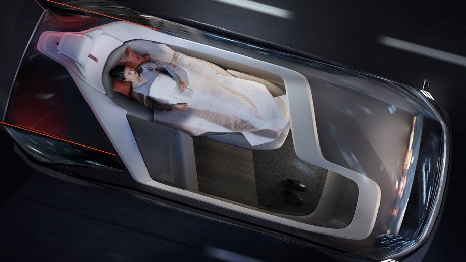 Volvo dévoile son concept de voiture autonome