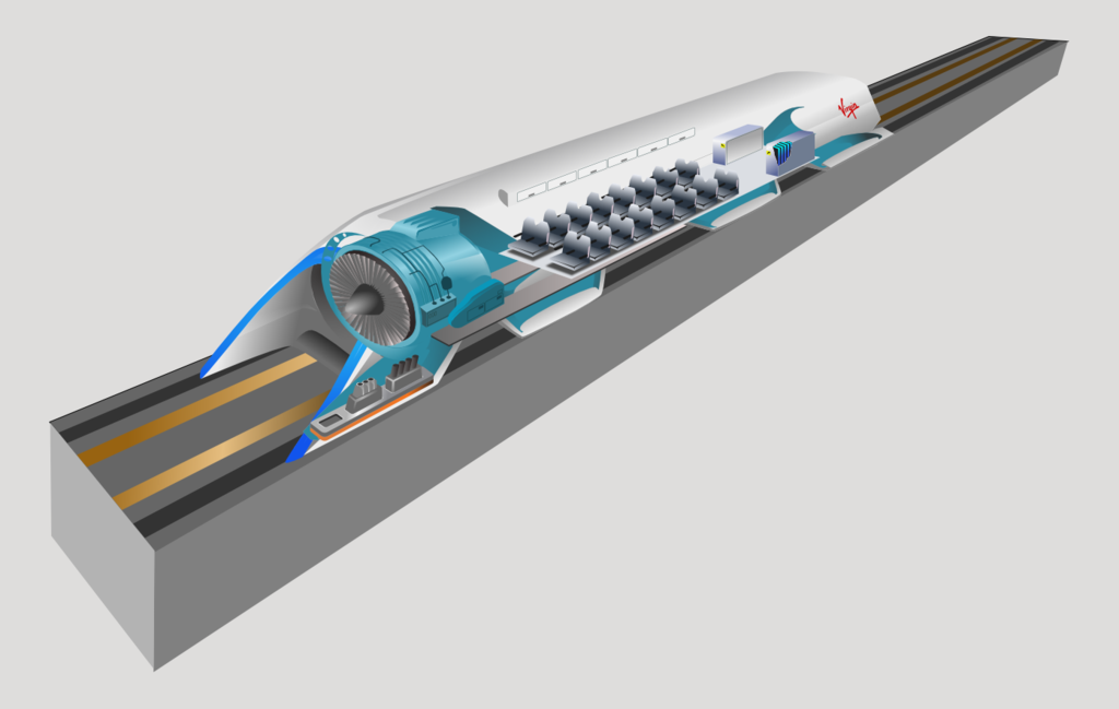 La Chine teste un train hyperloop