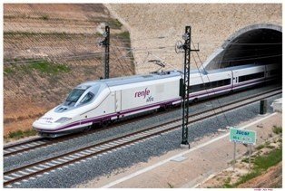 Un TGV de la RENFE